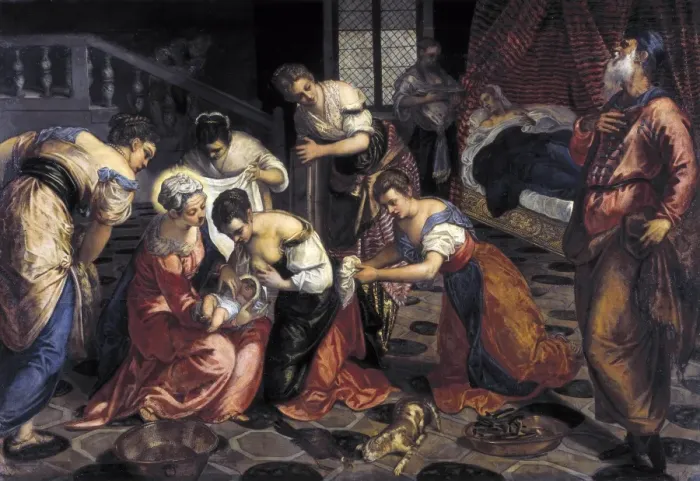Framed Print : TINTORETTO, Jacopo Robusti, called Il (1518-1594) Framed Print : TINTORETTO, Jacopo Robusti, called Il (1518-1594)