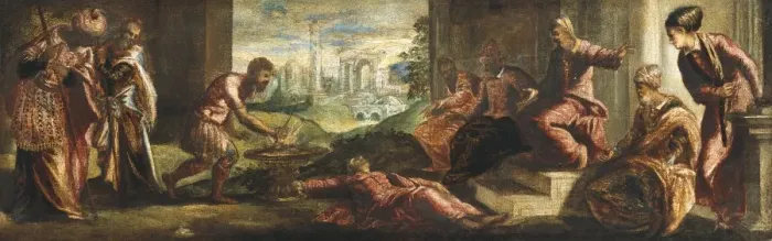 Framed Print : TINTORETTO, Jacopo Robusti, called Il (1518-1594) Framed Print : TINTORETTO, Jacopo Robusti, called Il (1518-1594)