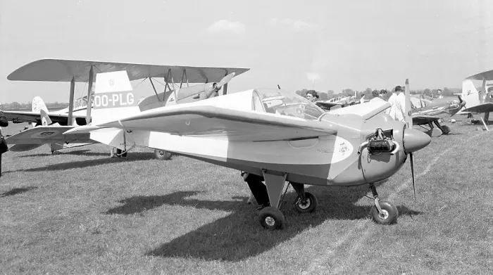 Framed Print : Tipsy T. 66 Nipper Mk. II OO-PLG Framed Print : Tipsy T. 66 Nipper Mk. II OO-PLG