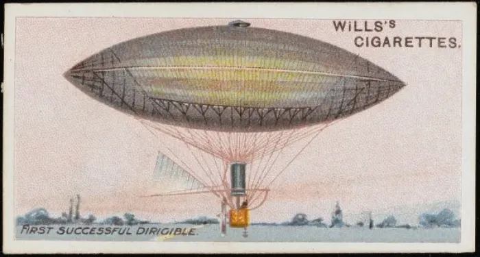 Framed Print : Tissandier Airship 3 Framed Print : Tissandier Airship 3