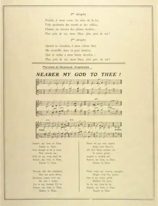 Framed Print : Titanic / Music Sheet (Fr) Framed Print : Titanic / Music Sheet (Fr)