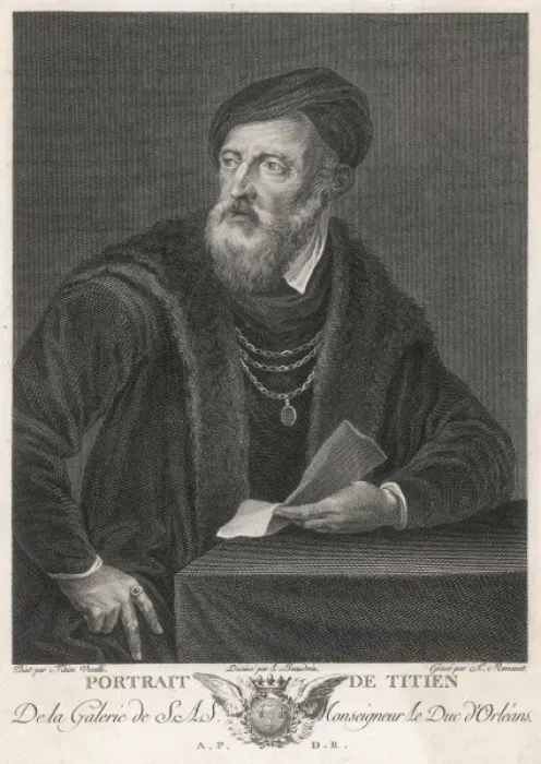 Framed Print : TITIAN. TIZIANO VECELLI(O) known as Titian Italian artist Framed Print : TITIAN. TIZIANO VECELLI(O) known as Titian Italian artist