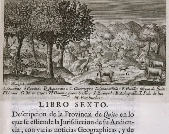 Framed Print : Title page of the book Description of Quito Framed Print : Title page of the book Description of Quito