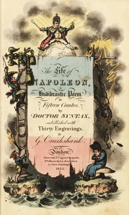 Framed Print : Title page with calligraphy and vignettes Framed Print : Title page with calligraphy and vignettes