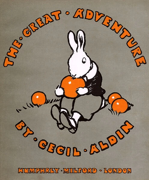 Title page design by Cecil Aldin, The Great Adventure