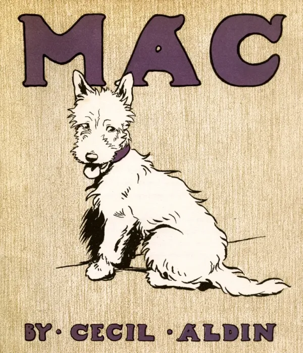 Framed Print : Title page design by Cecil Aldin, Mac Framed Print : Title page design by Cecil Aldin, Mac