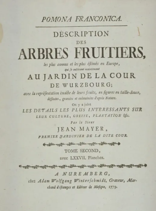 Framed Print : Title Page (French) Volume 2 Framed Print : Title Page (French) Volume 2