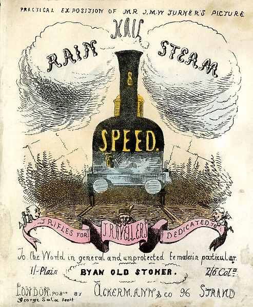 Title page, Hail, Rain, Steam and Speed by an Old Stoker