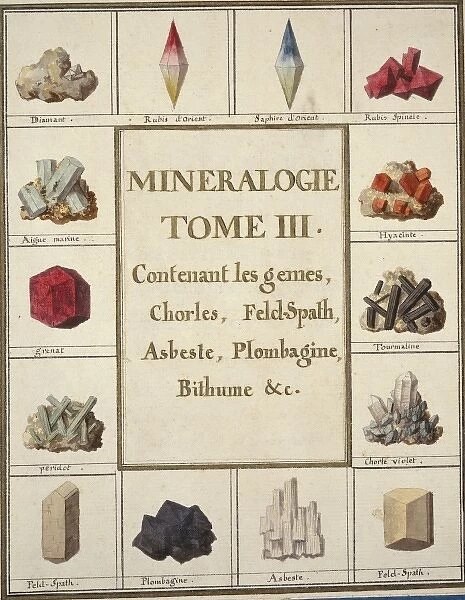 Title page from Mineralogie Volume 2 (1790)