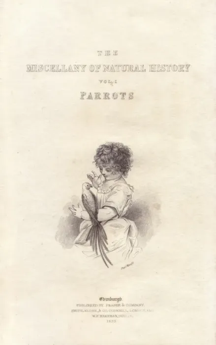 Framed Print : Title page with steel engraving by Charles Framed Print : Title page with steel engraving by Charles