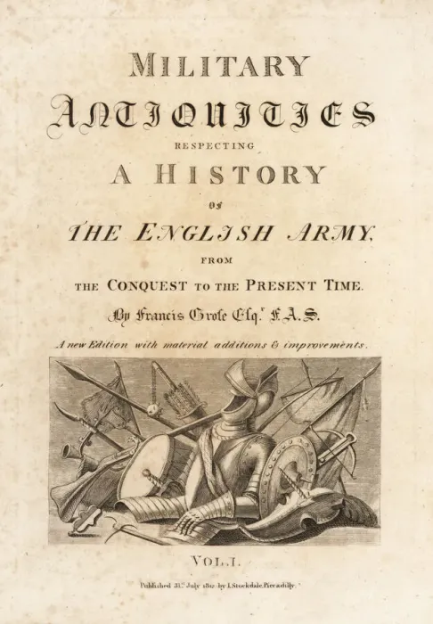 Framed Print : Title page to volume 1 with calligraphic title Framed Print : Title page to volume 1 with calligraphic title
