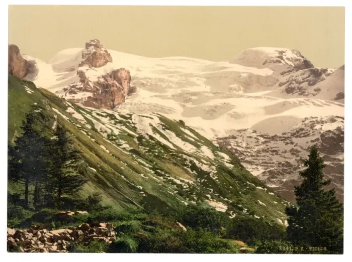 Framed Print : Titlis, Bernese Oberland, Switzerland Framed Print : Titlis, Bernese Oberland, Switzerland