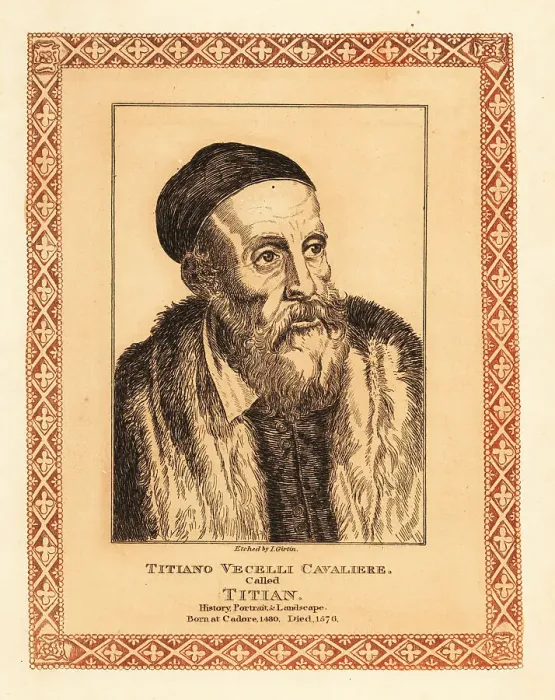 Framed Print : Tiziano Vecellio, Italian Renaissance painter Framed Print : Tiziano Vecellio, Italian Renaissance painter
