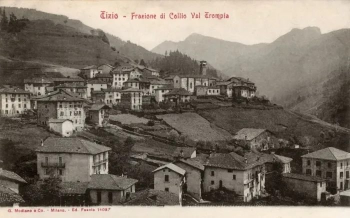 Framed Print : Tizio, Collio, Lombardy, Italy Framed Print : Tizio, Collio, Lombardy, Italy