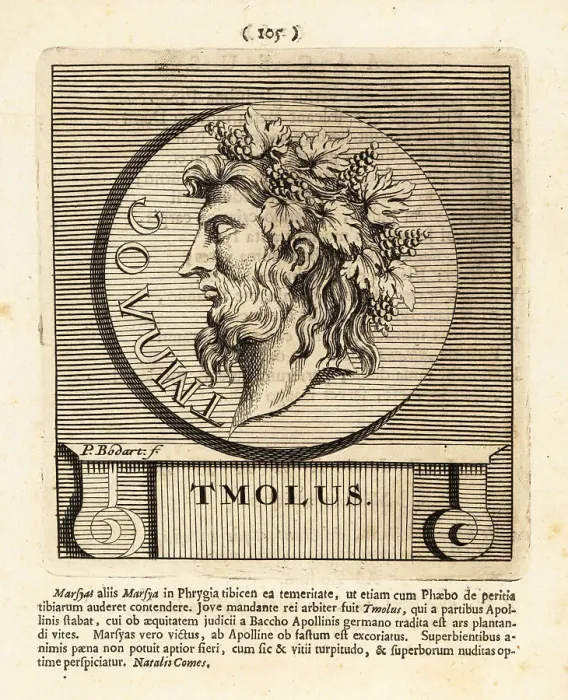Framed Print : Tmolus, King of Lydia and mountain god Framed Print : Tmolus, King of Lydia and mountain god
