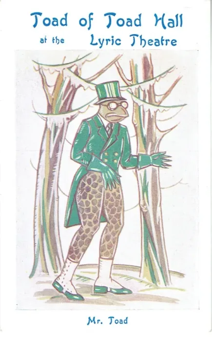 Framed Print : Toad of Toad Hall by A A Milne Framed Print : Toad of Toad Hall by A A Milne