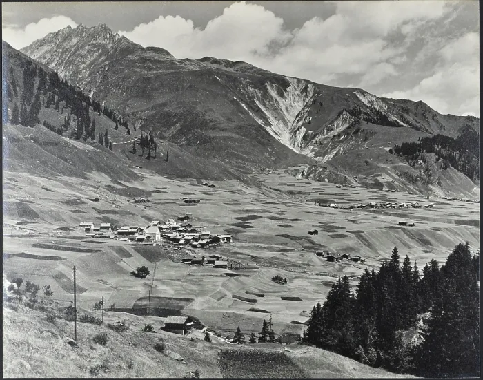 Framed Print : The Tobel Drun and the villages Framed Print : The Tobel Drun and the villages