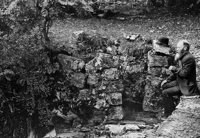 Framed Print : Tobernalt Holy Well, Ireland, Victorian period Framed Print : Tobernalt Holy Well, Ireland, Victorian period