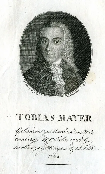 Framed Print : Tobias Mayer - Astronomer and Mathematician Framed Print : Tobias Mayer - Astronomer and Mathematician