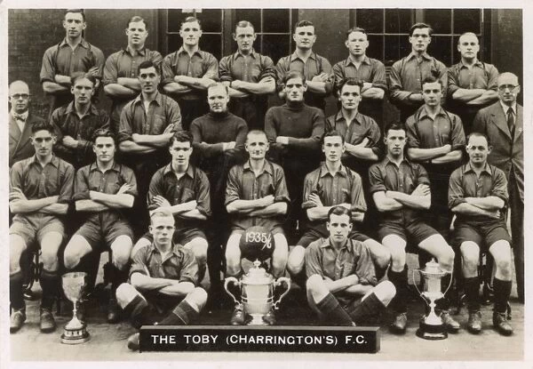 The Toby (Charrington s) FC football team 1935-1936