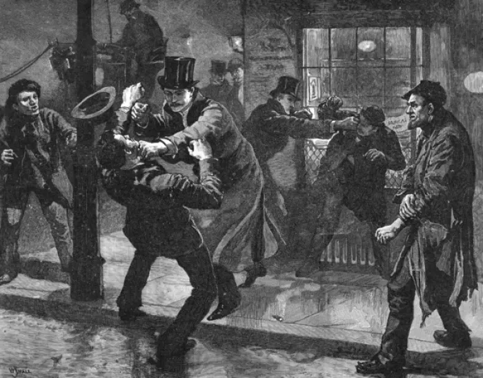 Framed Print : Toffs versus Roughs Framed Print : Toffs versus Roughs