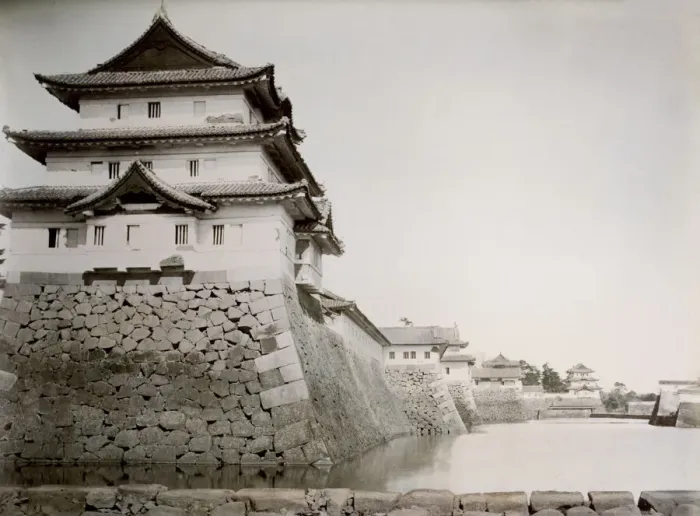 Framed Print : Tokyo Castle and moat, Japan Framed Print : Tokyo Castle and moat, Japan