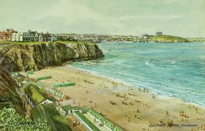 Framed Print : Tolcarne Beach, Newquay, Cornwall Framed Print : Tolcarne Beach, Newquay, Cornwall
