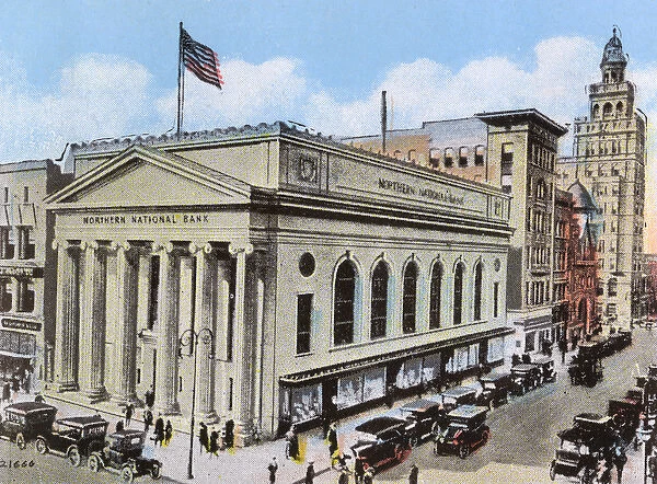 Toledo, Ohio, USA - Northern National Bank, Superior Street