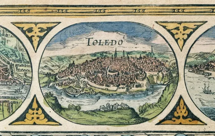 Framed Print : Toledo, Spain. Le Theatre du Monde. 17th century Framed Print : Toledo, Spain. Le Theatre du Monde. 17th century