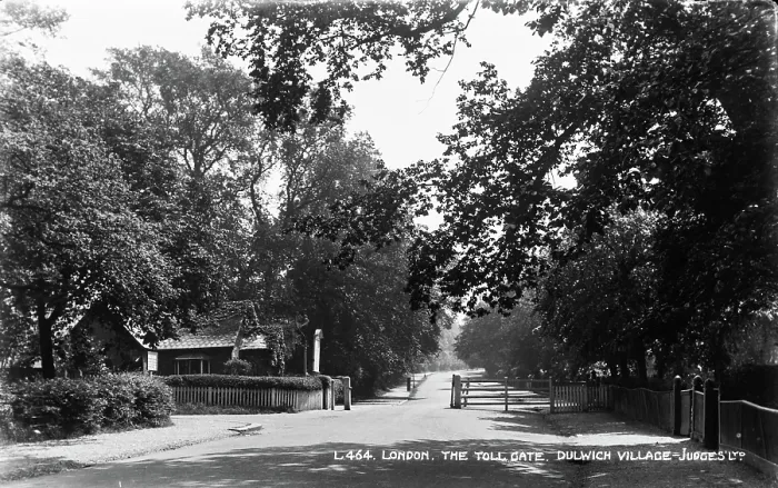 Framed Print : The Toll Gate, Dulwich Village Framed Print : The Toll Gate, Dulwich Village
