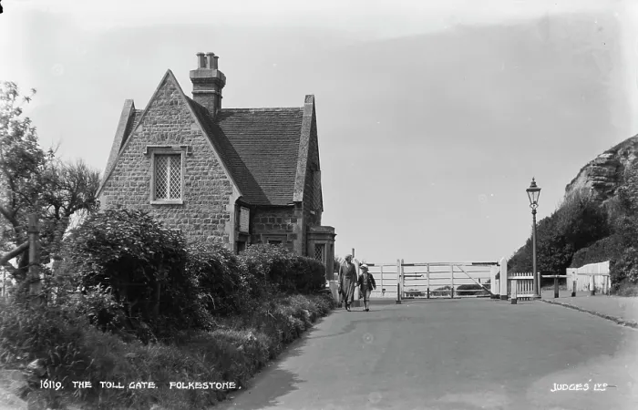 Framed Print : The Toll Gate, Folkestone Framed Print : The Toll Gate, Folkestone