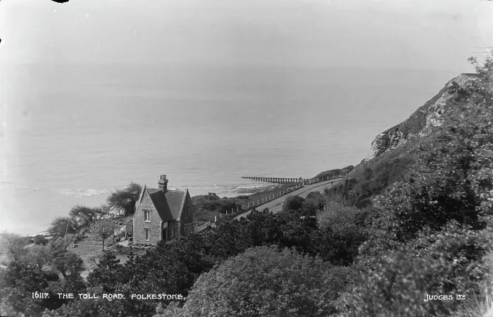 Framed Print : The Toll Road, Folkestone Framed Print : The Toll Road, Folkestone