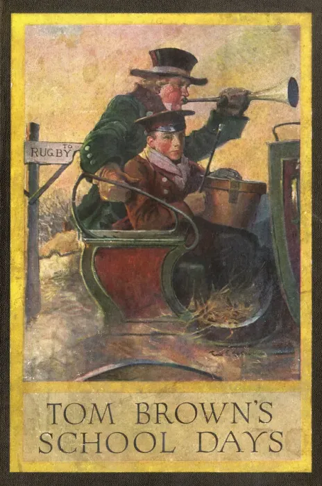 Framed Print : Tom Browns School Days, cover of 1911 edition Framed Print : Tom Browns School Days, cover of 1911 edition