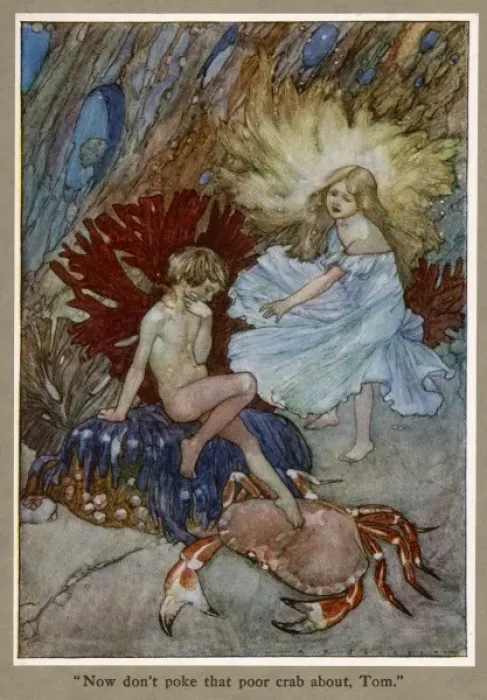 Framed Print : Tom and the Fairy Framed Print : Tom and the Fairy