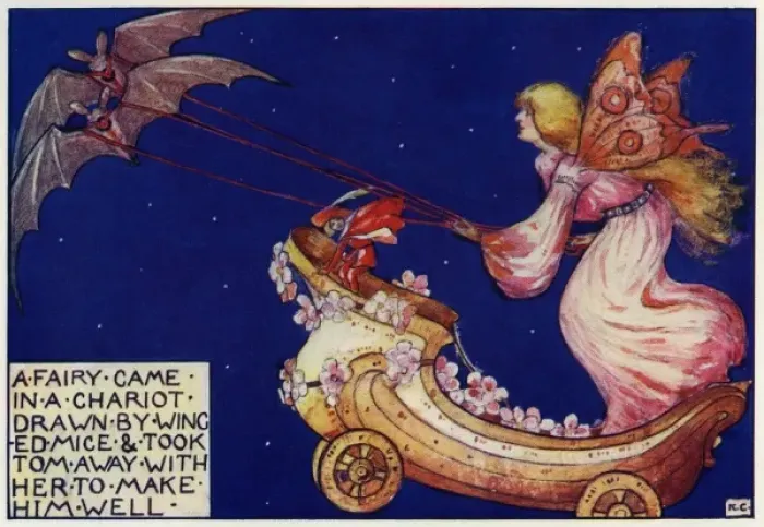 Framed Print : From Tom Thumb by Katharine Cameron