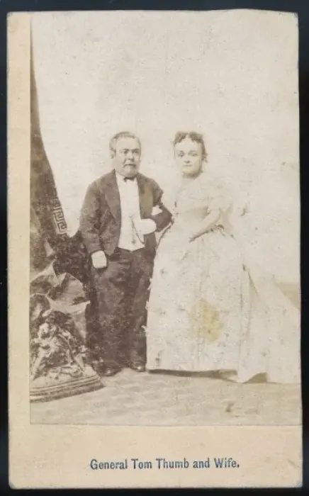 Framed Print : Tom Thumb & Lavinia Wed