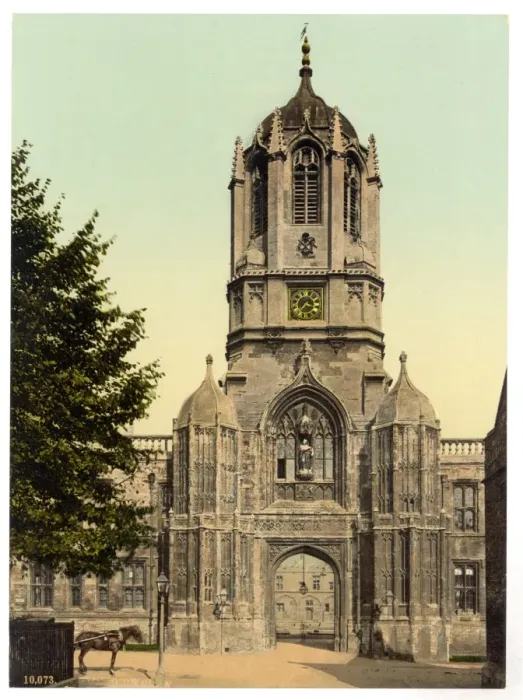 Framed Print : Tom Tower, Oxford, England Framed Print : Tom Tower, Oxford, England