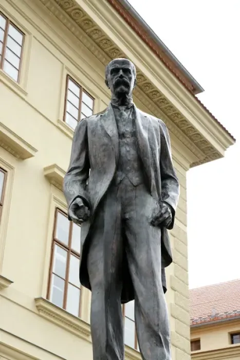 Framed Print : Tomas Garrigue Masaryk (1850-1937). First President of Czech Framed Print : Tomas Garrigue Masaryk (1850-1937). First President of Czech