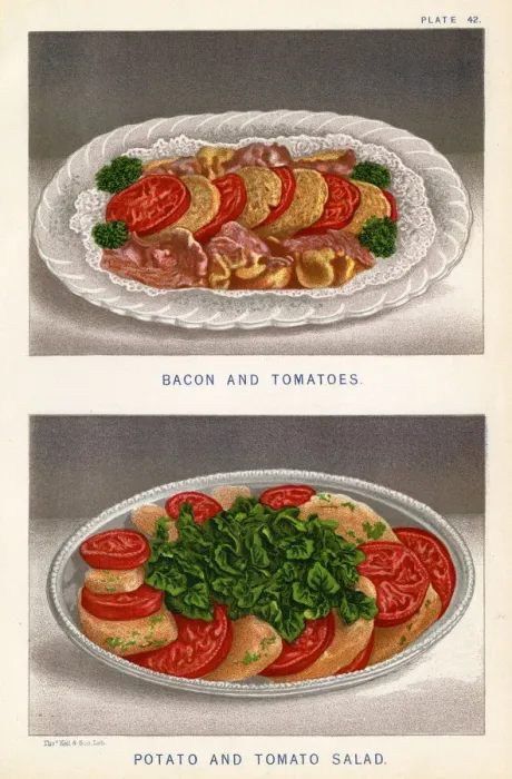 Framed Print : TWO TOMATO DISHES Framed Print : TWO TOMATO DISHES