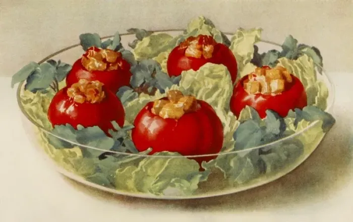 Framed Print : Tomato Salad a L america Framed Print : Tomato Salad a L america