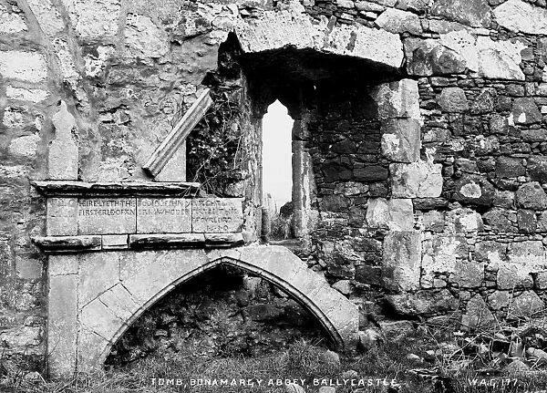 Tomb, Bonamargy Abbey, Ballycastle