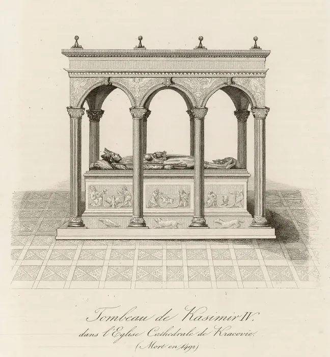 Framed Print : TOMB OF CASIMIR II Framed Print : TOMB OF CASIMIR II
