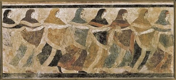 The Tomb of the Dancing Women. 1st half 4th BC