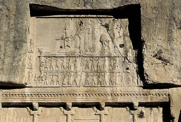 Tomb of Darius I the Great. 6th c. BC. IRAN