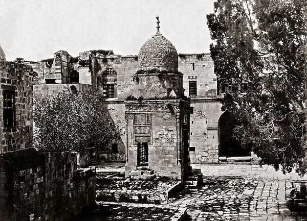 Tomb of Elijah, Jerusalem, circa 1880s