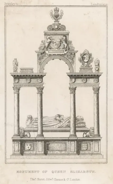 Framed Print : Tomb of Elizabeth I Framed Print : Tomb of Elizabeth I