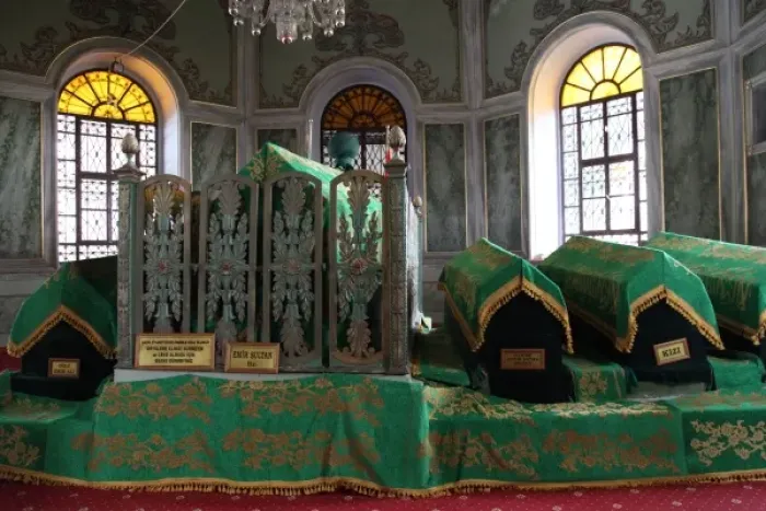 Framed Print : The tomb of Emir Sultan in Bursa, Turkey Framed Print : The tomb of Emir Sultan in Bursa, Turkey