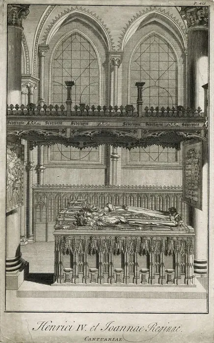 Framed Print : Tomb of King Henry IV and Joan of Navarre Framed Print : Tomb of King Henry IV and Joan of Navarre
