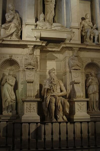 Tomb of Pope Julius II (1443-1513). 1505-1545. By Michelange