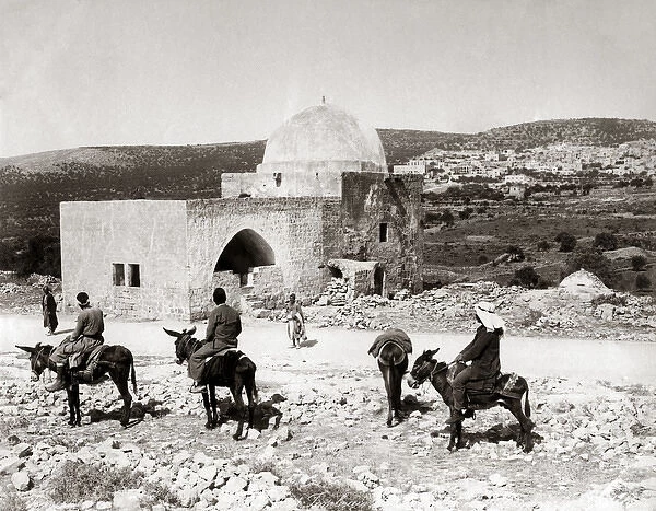 Tomb of Rachel, Palestine, (West Bank) circa 1890